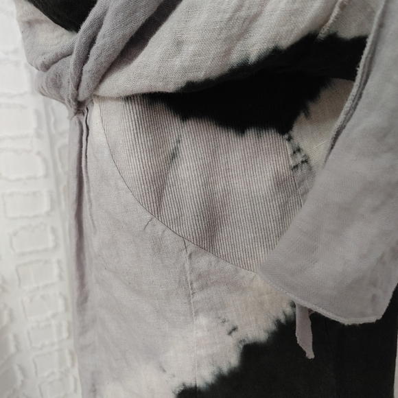 Luna Luz Linen Lagenlook Tie Dye Dress Size S - Picture 7 of 14